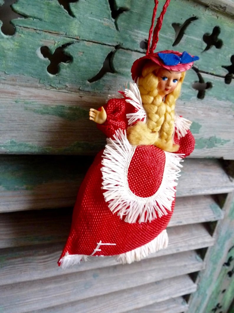 Firenze Sweet Vintage Doll Purse Hanging Doll Bag Child/'s Purse Italian Lady Purse Florence Souvenir Potpourri Hanging Trinket Pouch