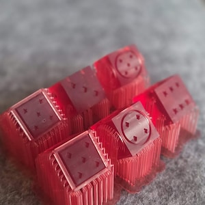 D6 Pip Masters Pack - Pre-supported 3D Print STL Files for Dice Making, Sharpened Edge Dice Masters