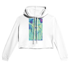 Fireball Whiskey cropped Hoodie | Bella + Canvas 7502 image 1
