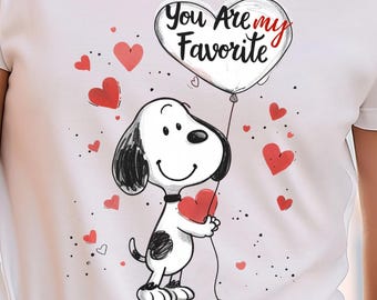You Are My Favorite Valentine Dog PNG, Love Puppy Clip Art (Digital Download)