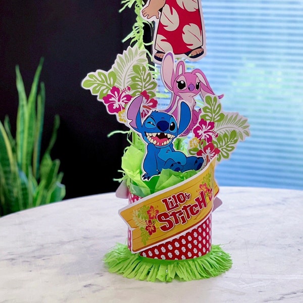 Lilo and Stitch Centerpiece INSTANT DOWNLOAD