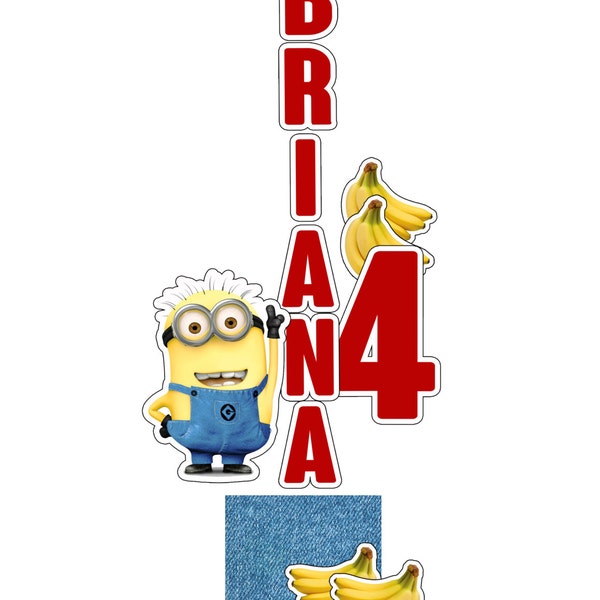 Minion Centerpiece - Etsy
