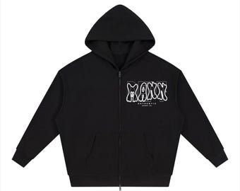 MANN AFDELING - Authentieke hoodie met rits