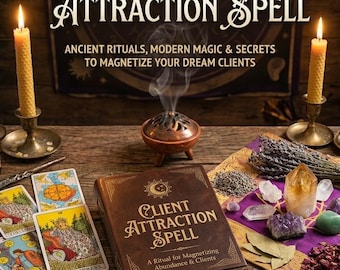 Client Attraction Spell | Attract Customers Business Opportunities | Prosperity Energy Ritual | White Magic