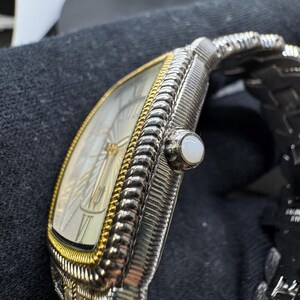 Judith Ripka Two Tone Swiss Movement Watch image 3