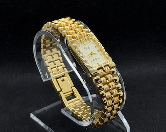 Women’s Gold Band Acuet Japan Movement