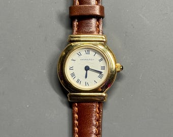 Vintage Gold Tone Hamilton Registered Edition Watch