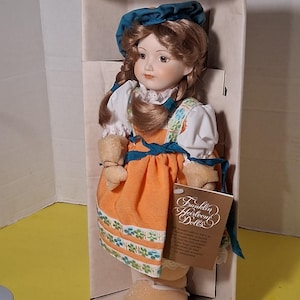 Heirloom Collection Porcelain Doll - Etsy
