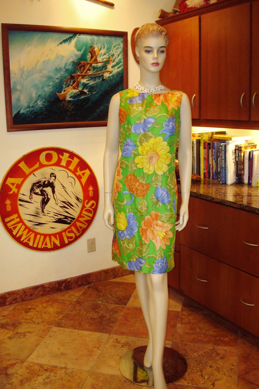 rockabilly hawaiian dress