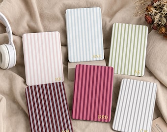 Minimalistyczne etui w paski PaperWhite 7/10/12, PaperWhite 2024, etui Kindle Colorsoft, etui Kobo Clara, automatyczne wybudzanie/uśpienie