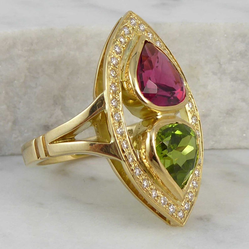 pink dress ring
