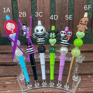 Spooky beaded pens Halloween