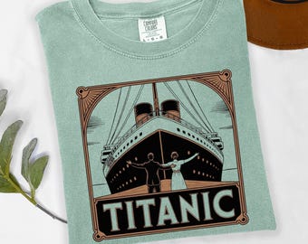 Titanic Quote Shirt Tee, Vintage Love Story Graphic Top for Film Lovers, Cute Romantic 90s Movie Gift for Couples