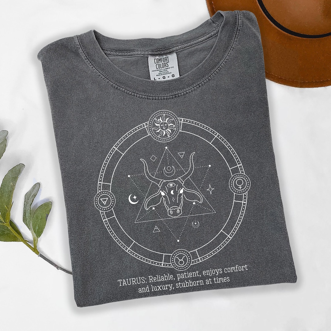 Taurus Zodiac Shirt Astrology Birthday Gift For Men Women Vintage taurus-zodiac-shirt-astrology-birthday-gift-for-men-women-vintage