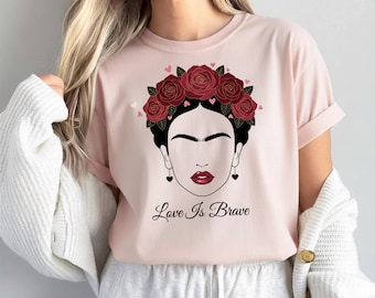 Frida Graphic Tee, Viva La Vida, Feminist T-Shirt