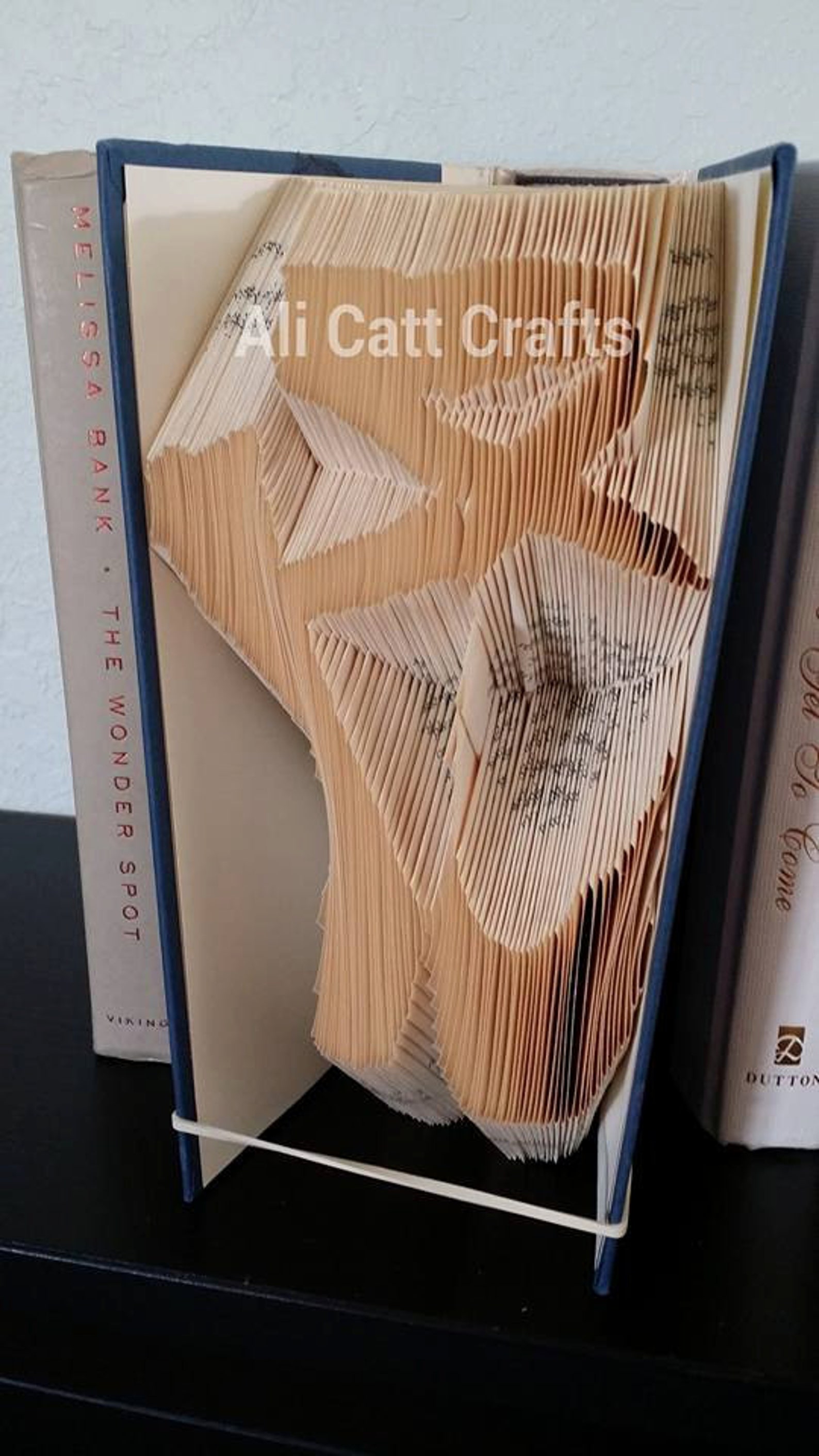 143 - ballet shoes - book folding pattern