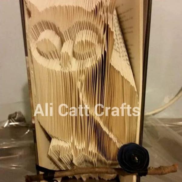 113 - Owl - MMF Book Folding Pattern