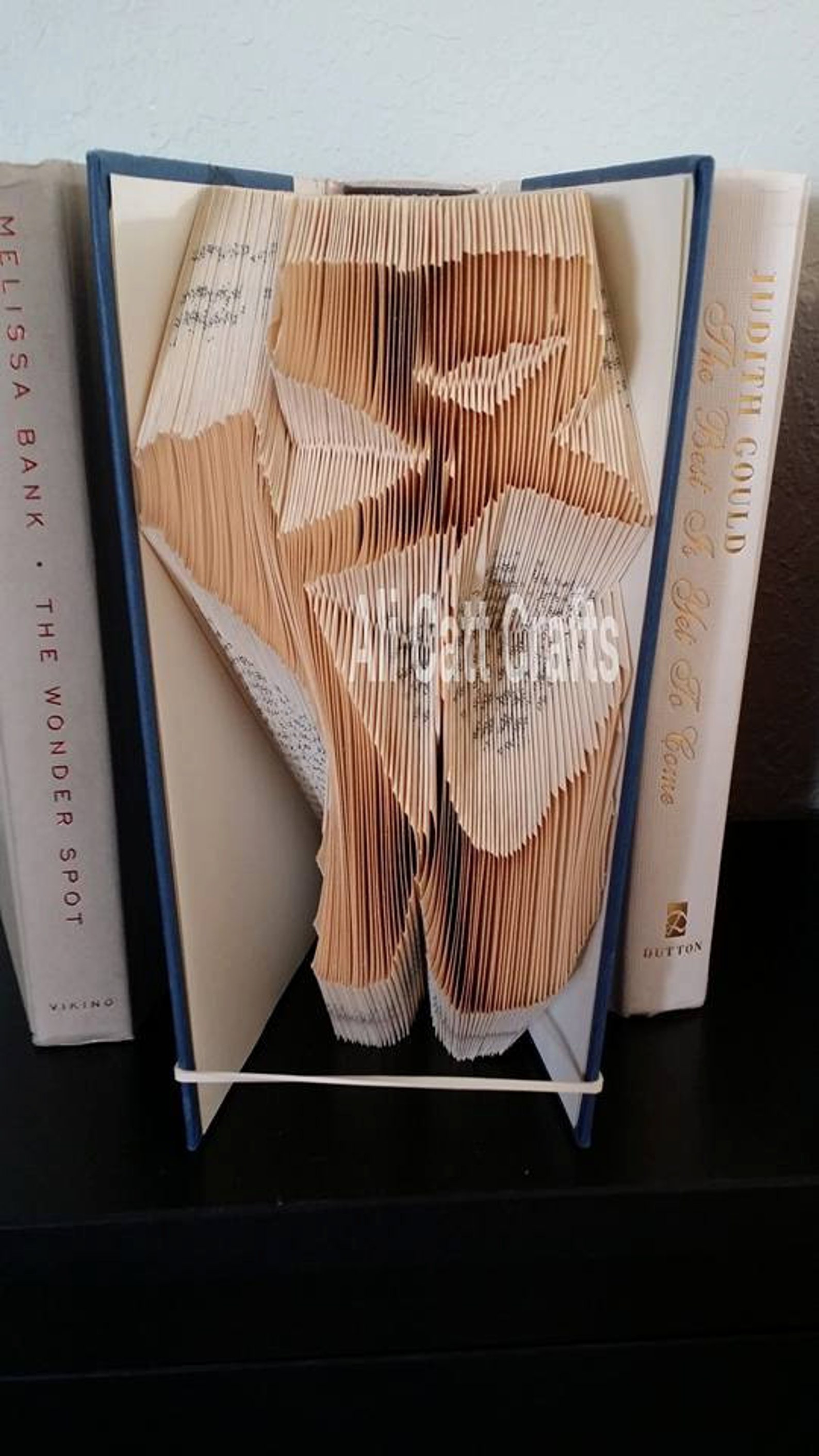 143 - ballet shoes - book folding pattern