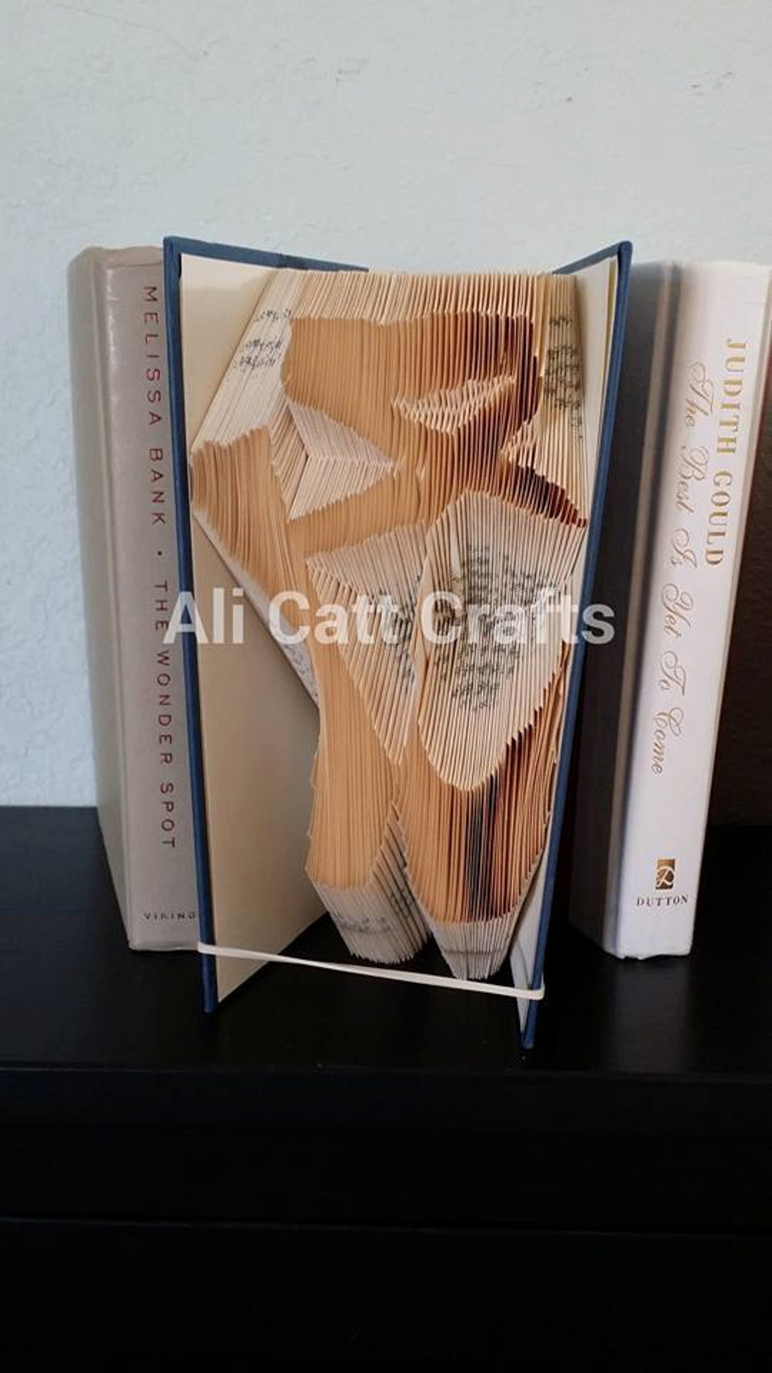 143 - ballet shoes - book folding pattern