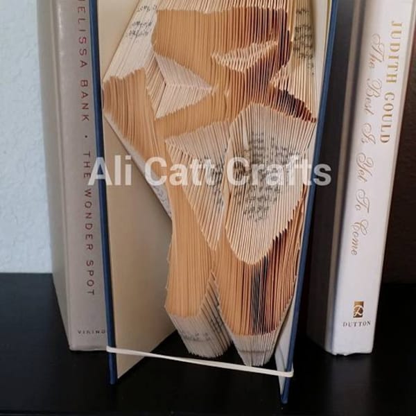143 - Ballet Shoes - Book Folding Pattern