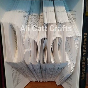 70 Daddy - Book Folding Pattern