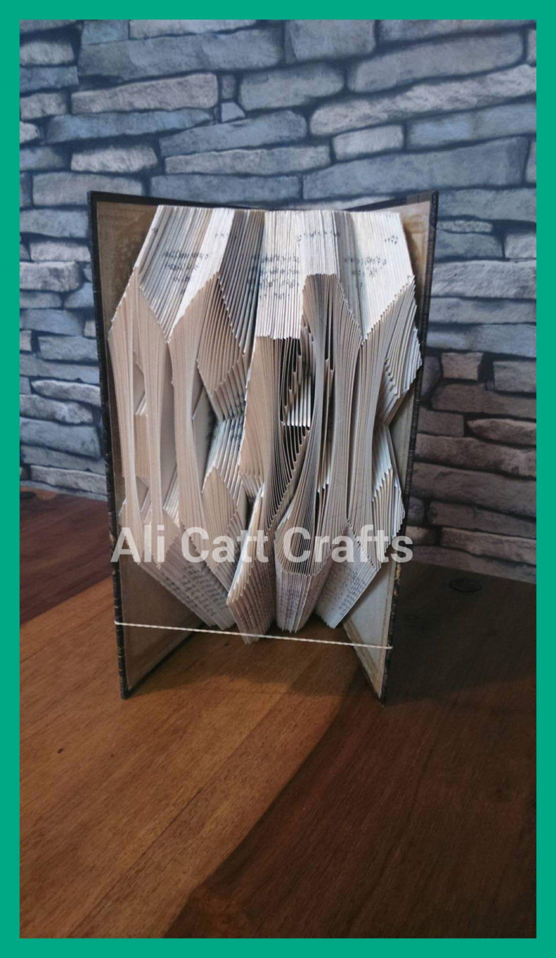 212 - ACDC - Book Folding Pattern - Etsy
