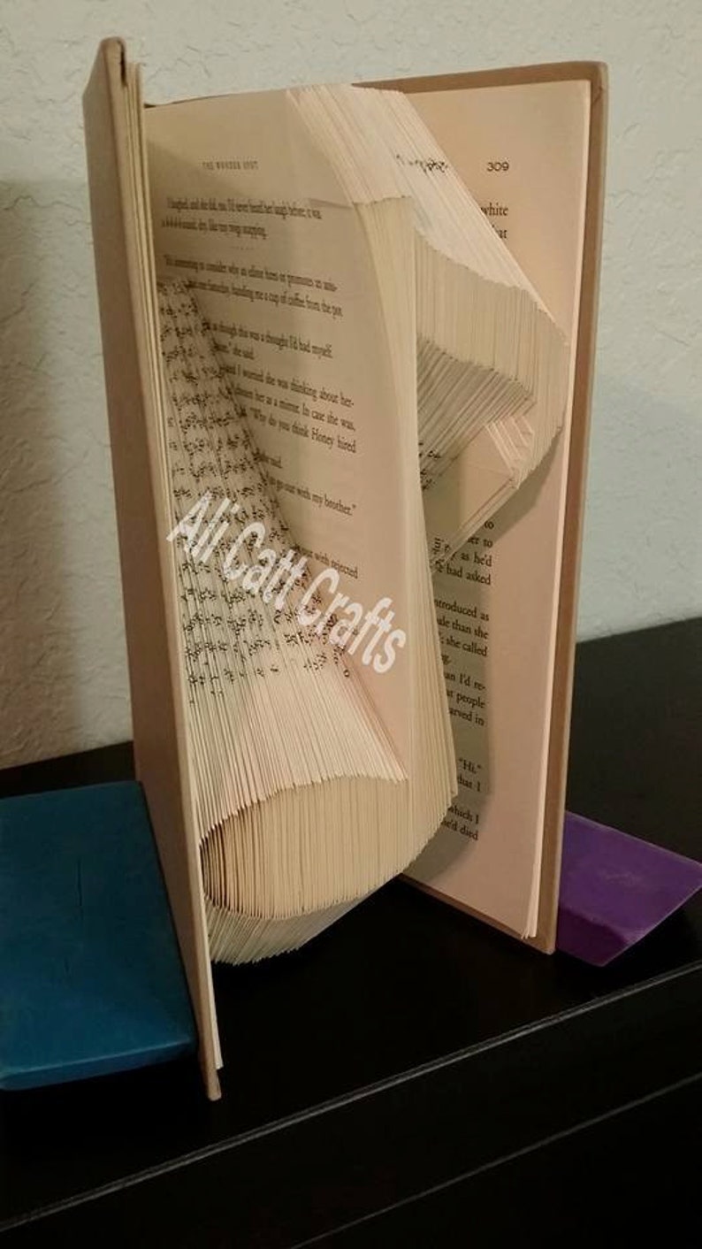 206 Single Music Note - Book Folding Pattern - Etsy