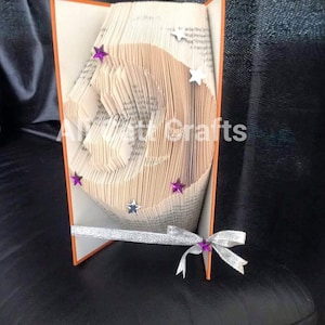 178 - Moon and stars - Book Folding Pattern