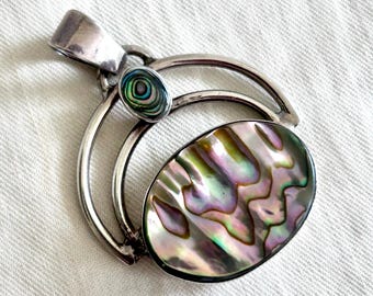 Taxco Mexico Sterling Silver Deco Wave Choker Necklace