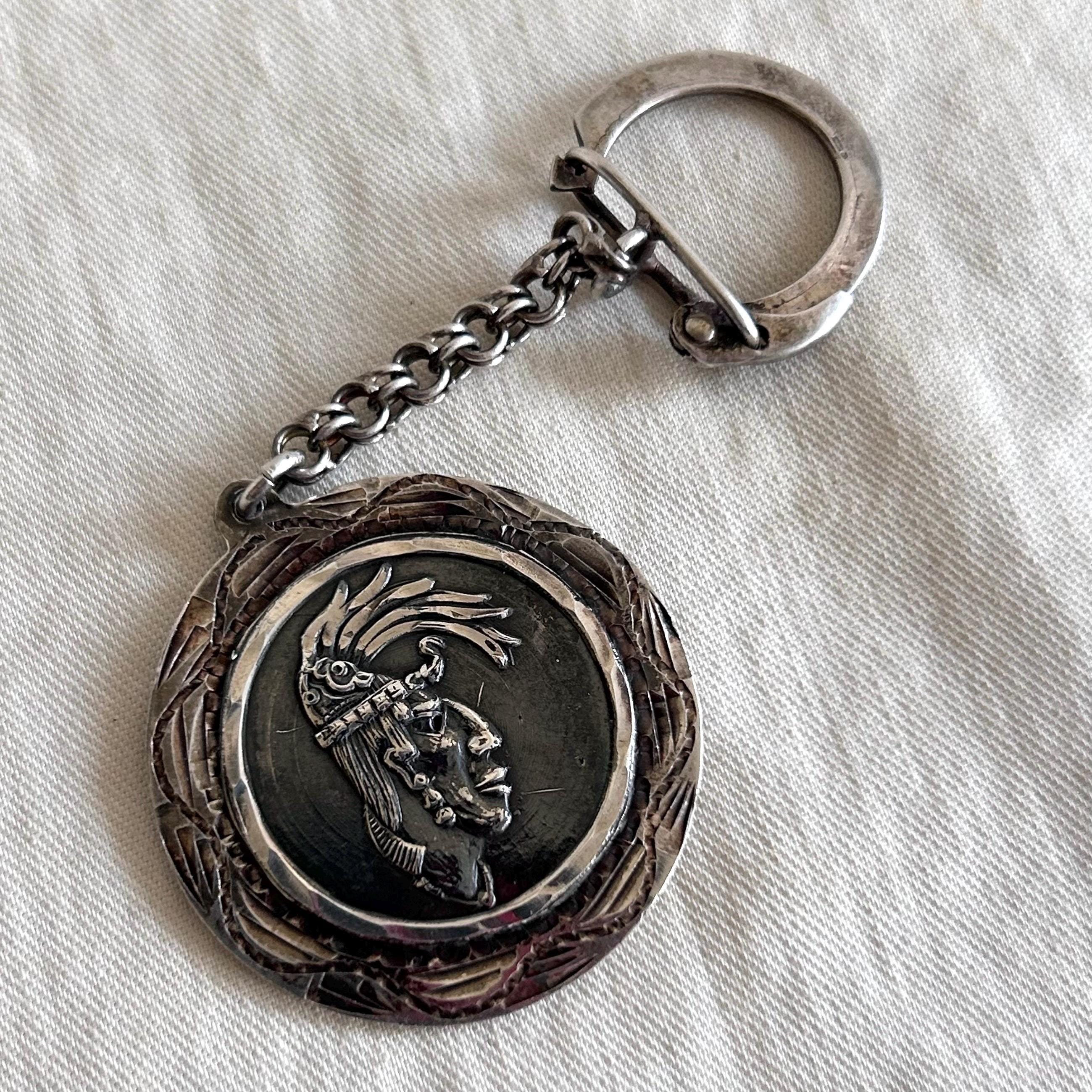 超レア☆アステカ　スターリングシルバー　キーホルダー 超レア☆アステカスターリングシルバーキーホルダー