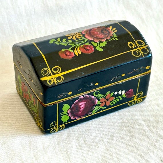 Vintage, Boîte à Bijoux, Boîte à Musique, Ronde, Porcelaine Blanche