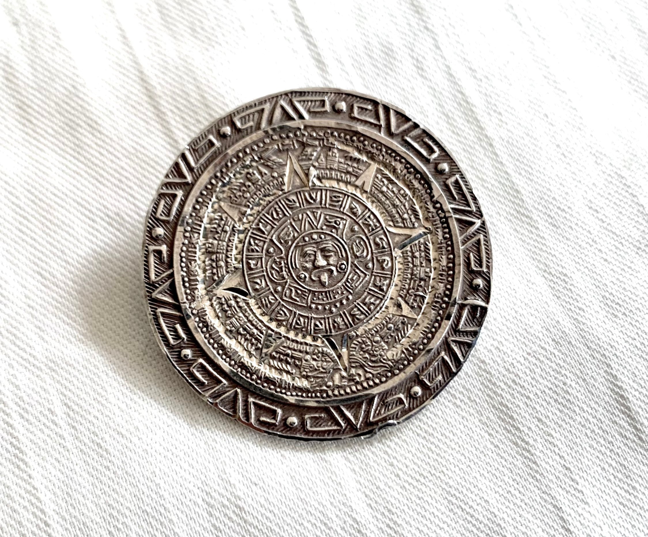 メキシコ　アステカカレンダー　ブローチネックレスsilver925 il_fullxfull.3522615620_q8ko.jpg