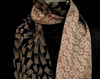 Luxurious Kimono Silk Scarf