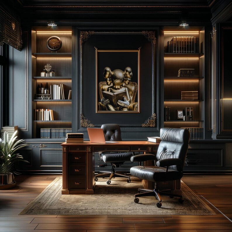 Puede incluir: Un juego de tres tazas de cer&aacute;mica con un esmalte moteado de color crema. Cada taza presenta un dise&ntilde;o pintado a mano diferente: una hoja azul y verde, una flor amarilla y una baya roja. Las tazas tienen una forma simple y redondeada.