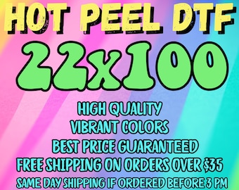 Custom DTF Transfers, Ready to Press, Gang Sheet