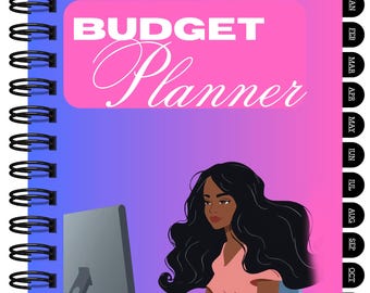 12-Month Digital Undated Budget Planner