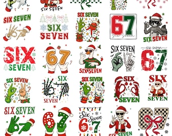 Funny Christmas Meme 67 PNG Bundle, Santa Say 67 Clipart, Christmas Sublimation Files, Xmas PNG for T-Shirt, Holiday Humor Design Set
