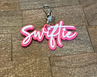 3D Printed Swiftie Keychain