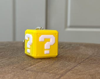 Mario Question Block Keychain