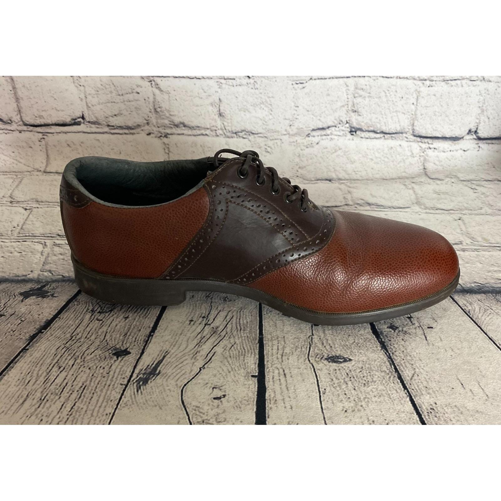 Dexter Saddle Shoes 1980-90s 9M Burgundy Vintage dexter  display picture 1