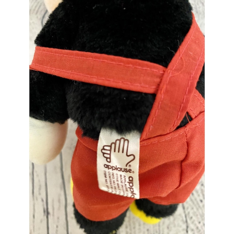 vintage applause mickey mouse plush image 5