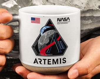 NASA Artemis II Mission Patch Logo Mond Weltraumprogramm 2026 Tasse