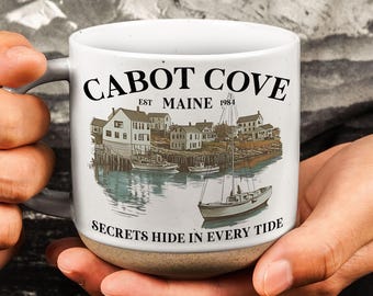 Cabot Cove Gift Murder She Wrote Mug Jessica Fletcher Coffee Cup Angela Lansbury Gift JB Fletcher Fan