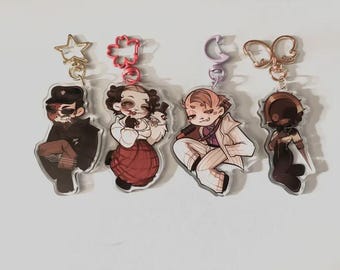 The Outlast Trials Prime Assets Keychains