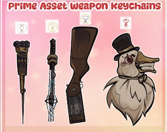 The Outlast Trials Prime Asset Weapon Keychains