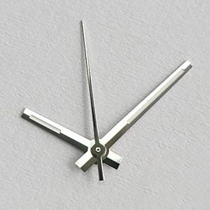 Classic Baton Watch Hands Set for NH35 NH36 Movement | Polished Finish | Green Lume | Silver, Gold, Rose Gold | Professional Mod Parts silver