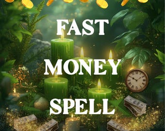 Hechizo para atraer dinero rápido • Ritual para atraer riqueza rápidamente • Trabajo energético para la abundancia • Hechizo para manifestar la prosperidad