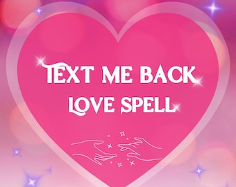 Text Me Back Love Spell – Restore Communication, Relationship Energy Ritual