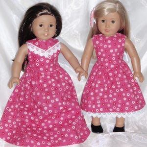 18 Inch Doll Assorted Sleeveless Dress, 18&quot; Doll Clothes, AG Doll Clothes, Girl Doll Clothes, Christmas Dress, Doll Dress