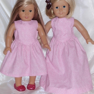 18 Inch Doll Assorted Sleeveless Dress, 18&quot; Doll Clothes, AG Doll Clothes, Girl Doll Clothes, Christmas Dress, Doll Dress